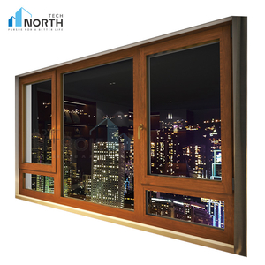 Ұрлыққа қарсы екі үш қабатты әйнек UPVC ПВХ әйнек терезелері